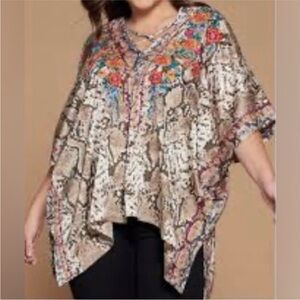 Oddy Animal Print Caftan